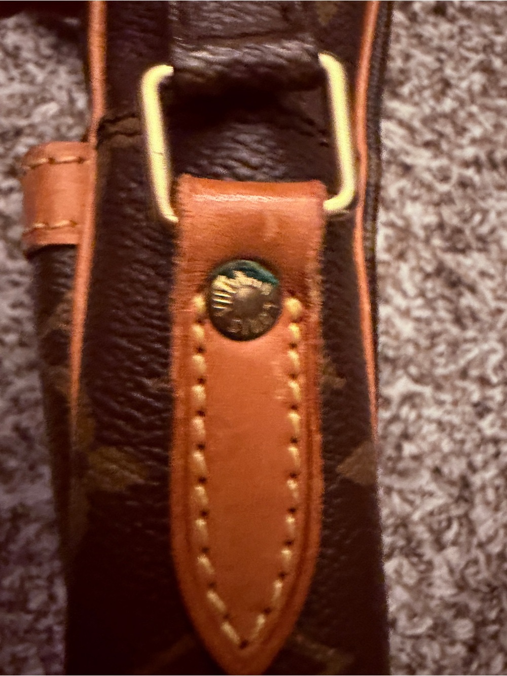 Louis Vuitton Monogram Canvas Crossbody in Brown and Tan - Picture 10 of 12
